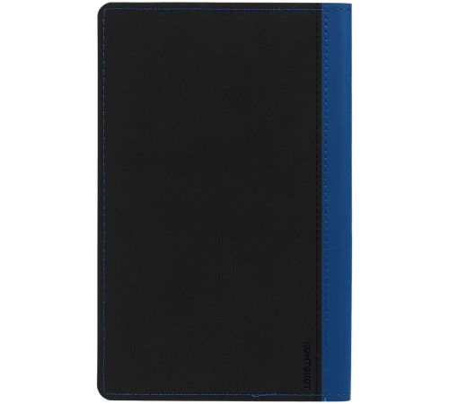 Ежедневник Nice Twice, недатированный, черный с синим