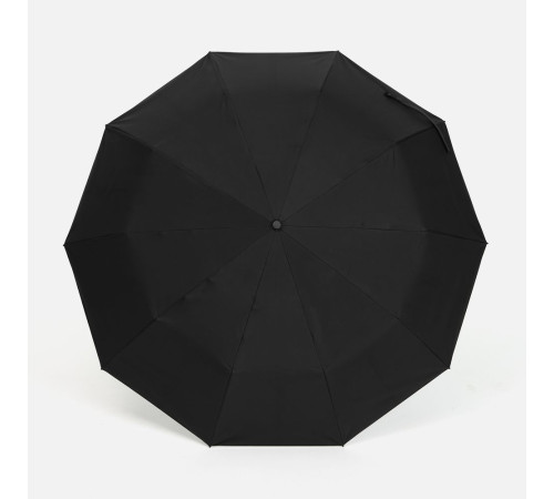 Зонт складной Skymate с УФ-защитой и ручкой-карабином, черный