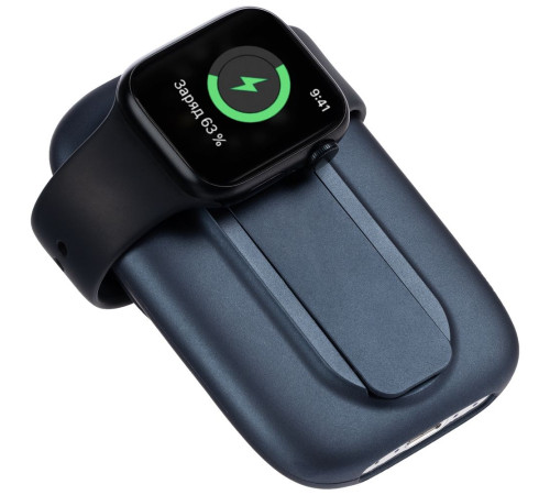 Универсальный магнитный аккумулятор Feel Motion, 5000 мАч, темно-синий