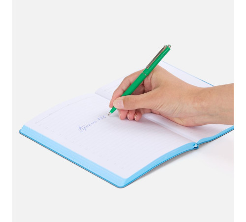 Ручка шариковая Senator Point, ver.2, зеленая