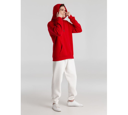 Толстовка с капюшоном унисекс King, красная