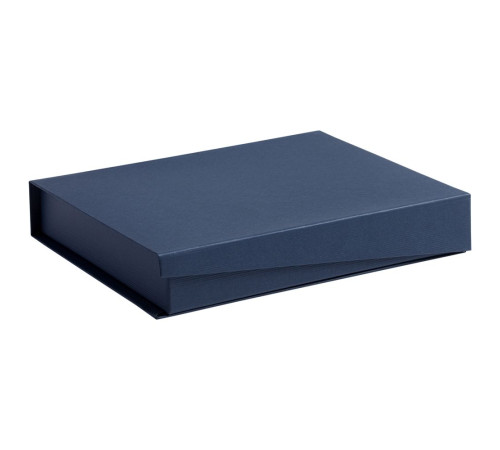 Коробка Duo под ежедневник и ручку, темно-синяя