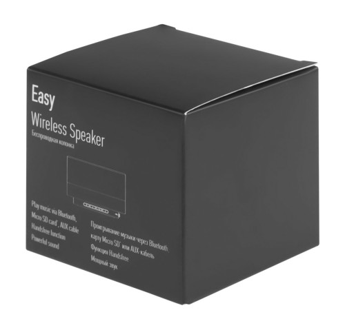 Беспроводная колонка Easy, серебристая