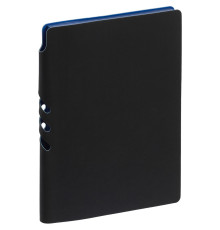 Ежедневник Flexpen Black, недатированный, черный с синим