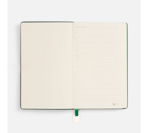 Ежедневник Shall Light, недатированный, зеленый