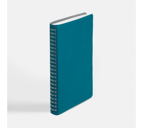 Ежедневник Spring Shall, недатированный, бирюзовый