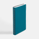 Ежедневник Spring Shall, недатированный, бирюзовый
