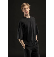 Футболка унисекс оверсайз T1, черная