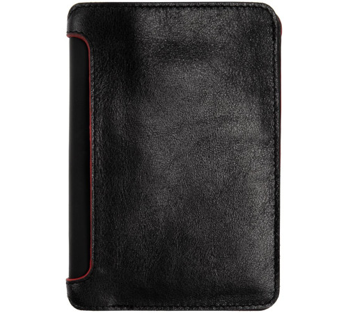 Автобумажник Arrival, черный с красным