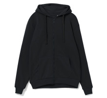 Толстовка на молнии с капюшоном Siverga Heavy 2.0, черная