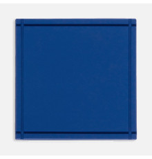 Лейбл из ПВХ Dzeta, L, синий