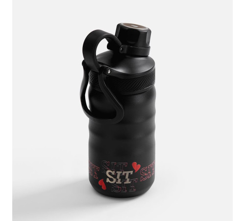 Термобутылка Fujisan 2.0, черная