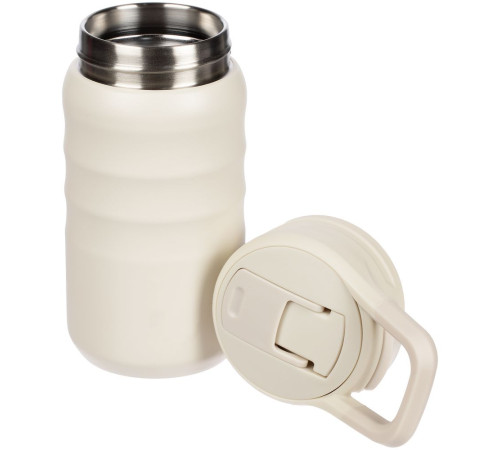 Термобутылка Fujisan 2.0 без логотипа, белая (молочная)