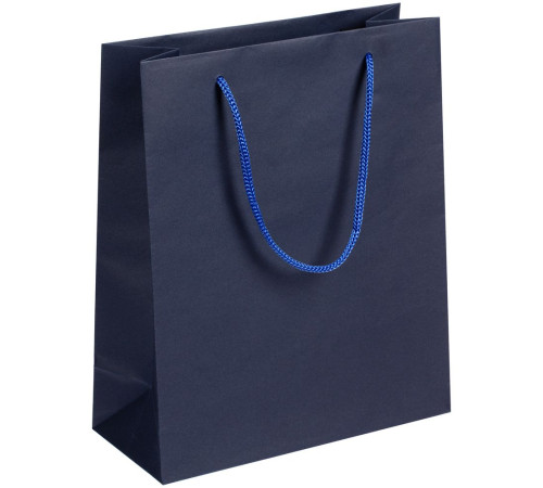 Пакет бумажный Vid M, синий