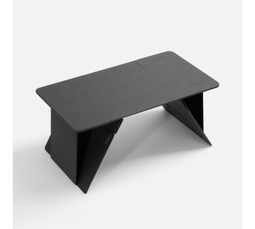 Складной стол для ноутбука с беспроводной зарядкой Kickstand Table, серый