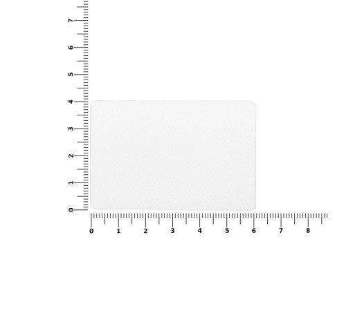 Наклейка тканевая Lunga, L, белая