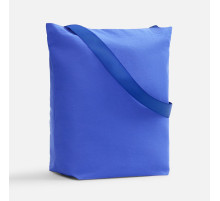 Шопер B5, синий с широкими синими ручками