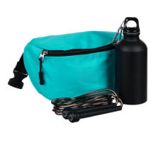 Набор Funrun Hopper, черный с бирюзовым