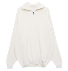 Джемпер Siluetti Birne, молочно-белый