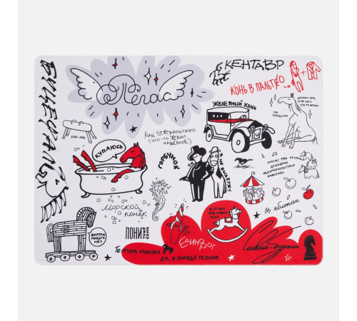 Флисовый плед «Коневедение»