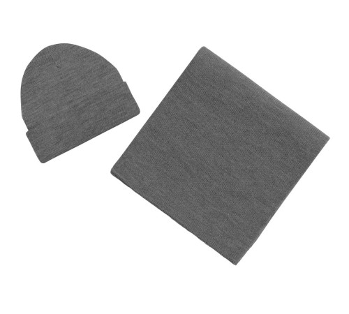 Шапка Real Talk, серый меланж (эбонит)