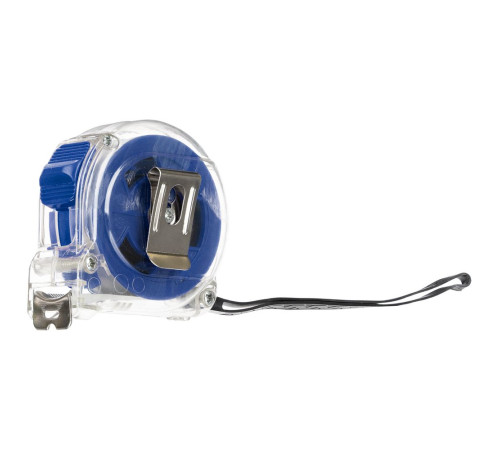 Рулетка Selvaksi, 5 м, синяя