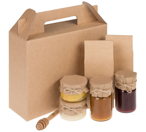 Коробка In Case L, крафт