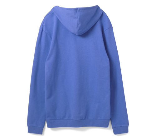 Толстовка с капюшоном унисекс Hoodie, ярко-синий меланж