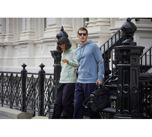 Толстовка с капюшоном женская Queen, темно-серый меланж