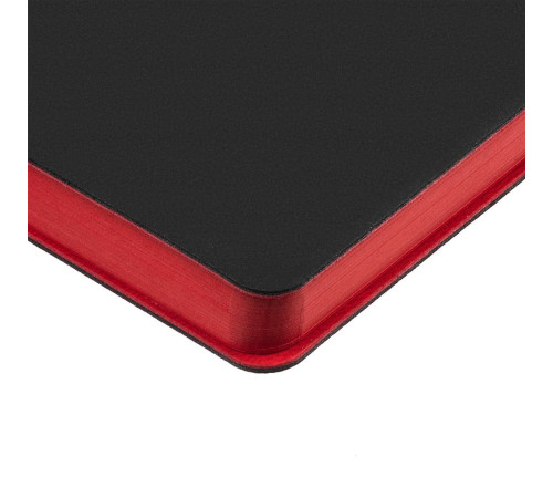 Ежедневник Flexpen Black, недатированный, черный с красным