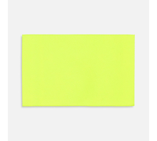 Лейбл тканевый Epsilon, XL, желтый неон