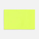 Лейбл тканевый Epsilon, XL, желтый неон