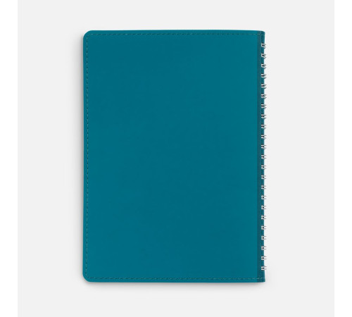 Ежедневник Spring Shall, недатированный, бирюзовый
