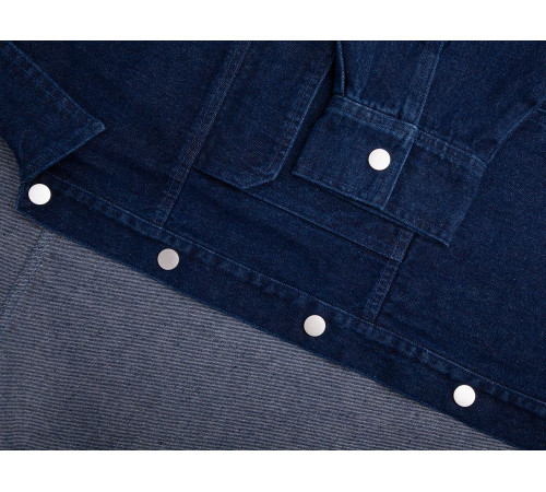 Куртка джинсовая O2, темно-синяя