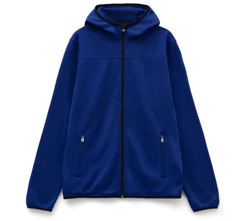 Куртка с капюшоном унисекс Gotland, синяя