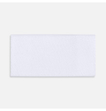 Лейбл тканевый Epsilon, XXS, белый