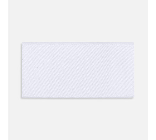 Лейбл тканевый Epsilon, XXS, белый