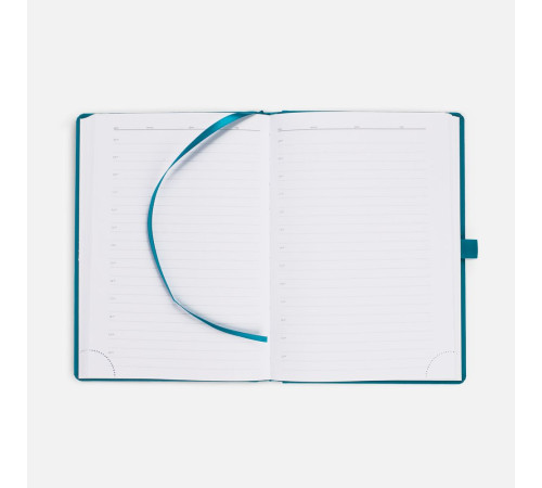 Ежедневник Favor, недатированный, бирюзовый