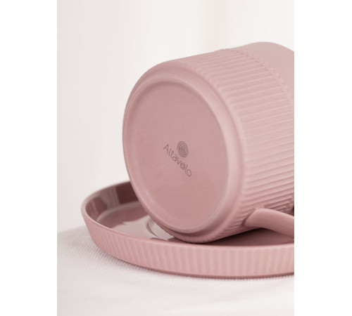 Чайная пара Pastello Moderno, розовая