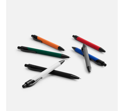 Ручка шариковая Undertone Black Soft Touch, оранжевая