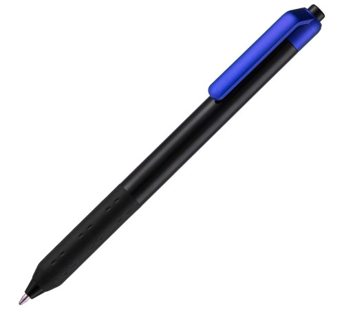 Ручка шариковая Fluent, синий металлик