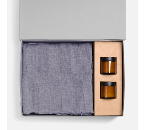 Набор Calore Accent, серый (стальной)