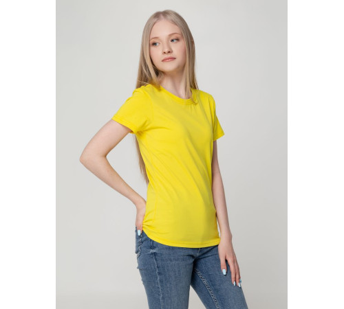 Футболка женская T-bolka Lady, желтая