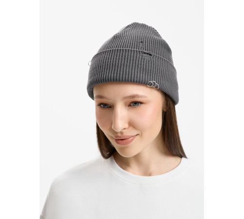 Шапка Ribelle, темно-серая