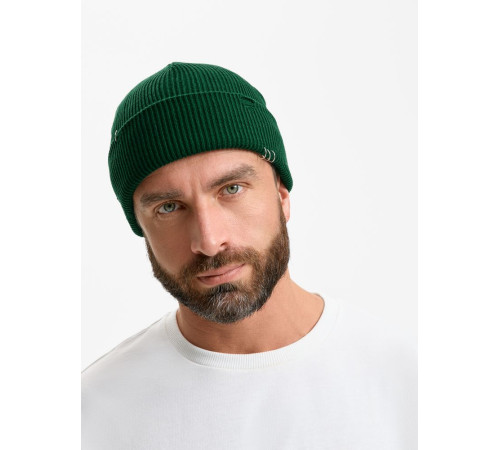 Шапка Ribelle, темно-зеленая (хвойная)