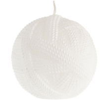 Свеча Kniteam, клубок, белый