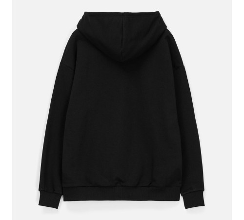 Толстовка унисекс оверсайз Sartoro, черная