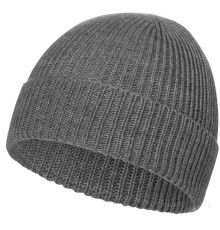 Шапка Bernard, серый меланж