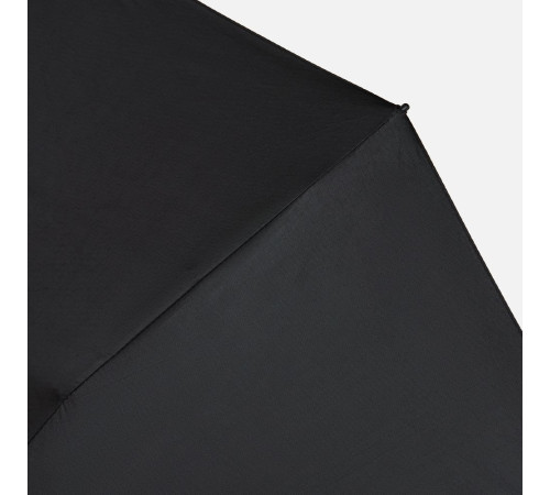 Зонт складной Skymate с УФ-защитой и ручкой-карабином, черный