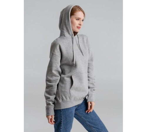 Толстовка с капюшоном Slam 320, серый меланж
